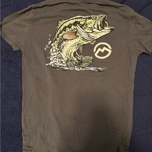 Magellan Outdoors Brown Graphic Tee